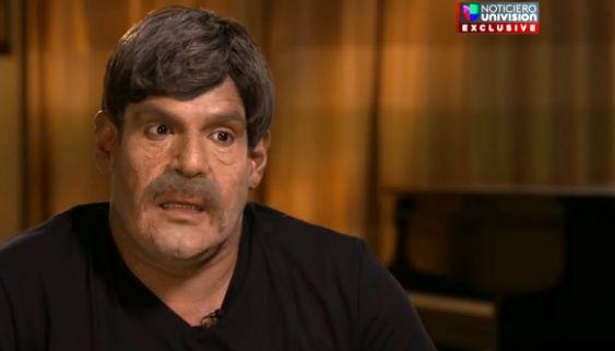 L'homme s'est présenté comme l'ancien amant d'Omar Mateen. Capture d'écran de la chaîne Univision.