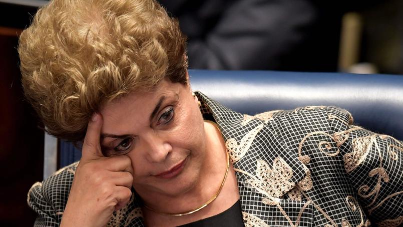 La présidente du Brésil Dilma Rousseff a été destituée mercredi.