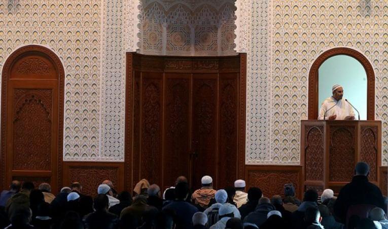 A la mosquée de Reims le 27 novembre 2015. Crédits Photo: FRANCOIS NASCIMBENI / AFP