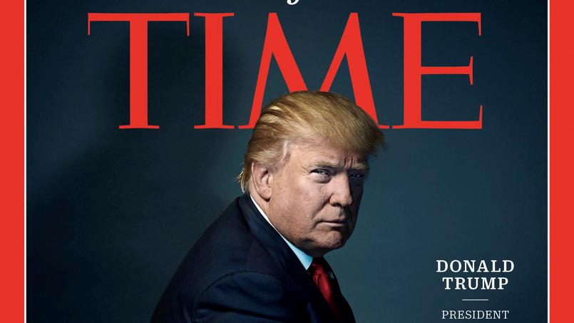 Donald Trump, en une du Time magazine.