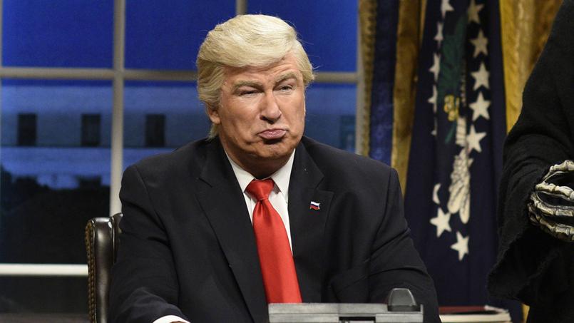 L'acteur Alex Baldwin joue le président Trump dans l'émission Saturday Night Live.