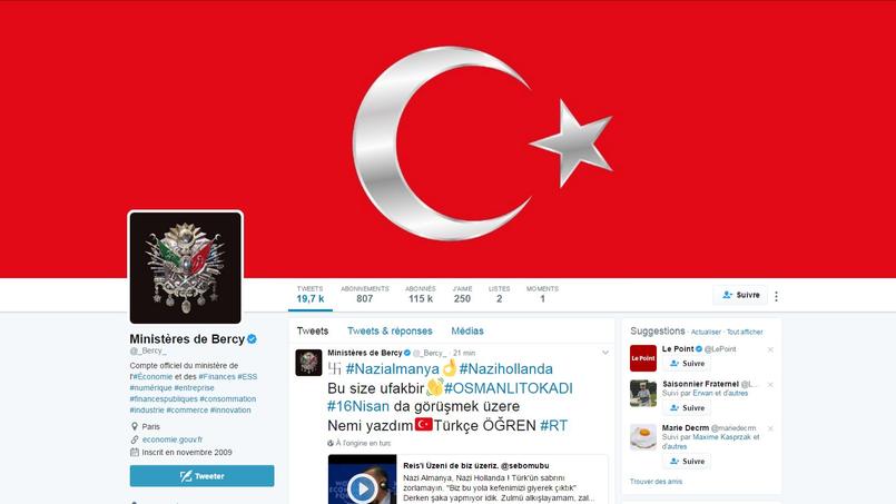 Ce matin, plusieurs comptes twitter de personnalités et institutions très variées ont été piratés par des hackers semble-t-il turcs.