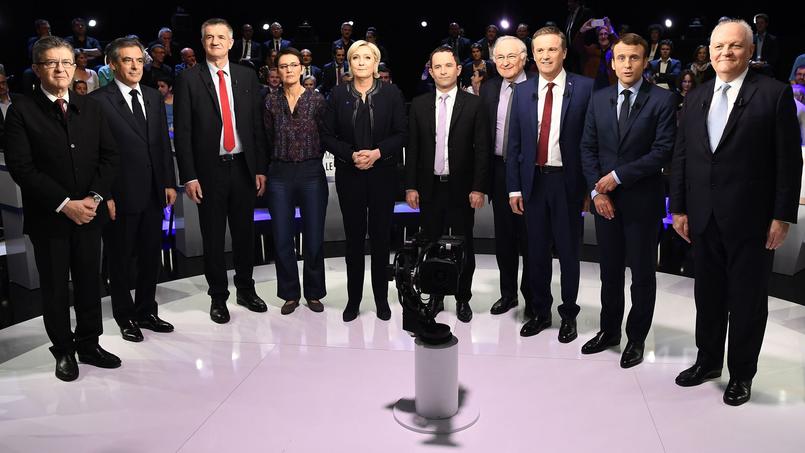 Les onze candidats ont participé mardi soir au second débat télévisé de la présidentielle.