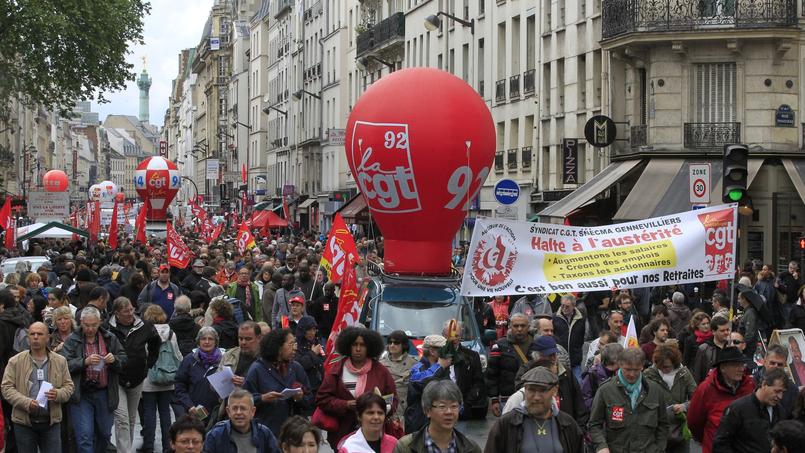 Le 1er mai dispersé des syndicats