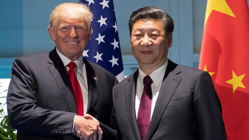 Donald Trump et Xi Jinping lors du dernier G20 à Hambourg en juillet
