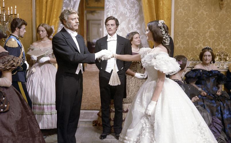 Claudia Cardinale dans la scène de la valse dans «Le Guépard».
