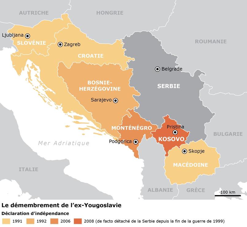 Les grandes dates de l'histoire mouvementée du Kosovo