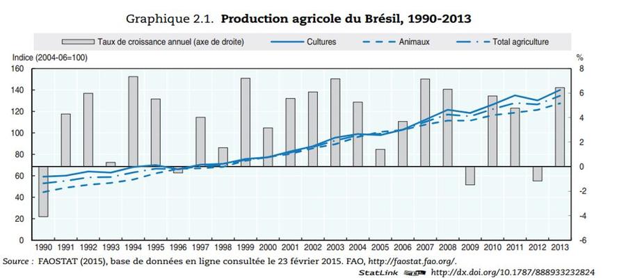 Le Brésil Va Bientôt Nourrir La Planète à La Place Des États-Unis