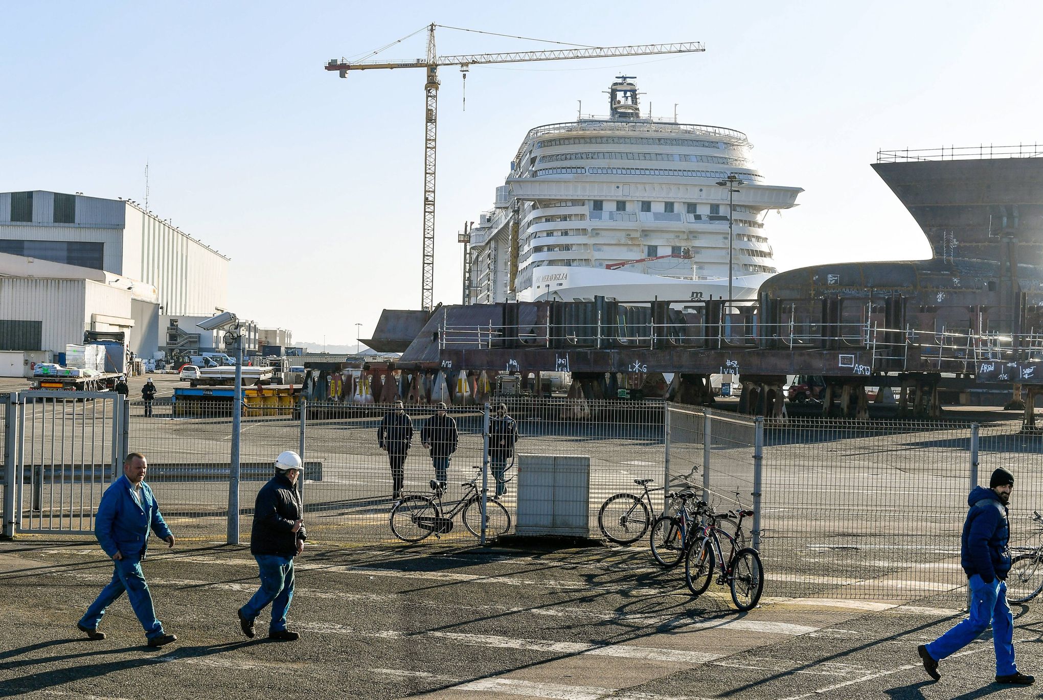 La vente à Fincantieri du chantier naval STX de Saint-Nazaire est ... - Le Figaro