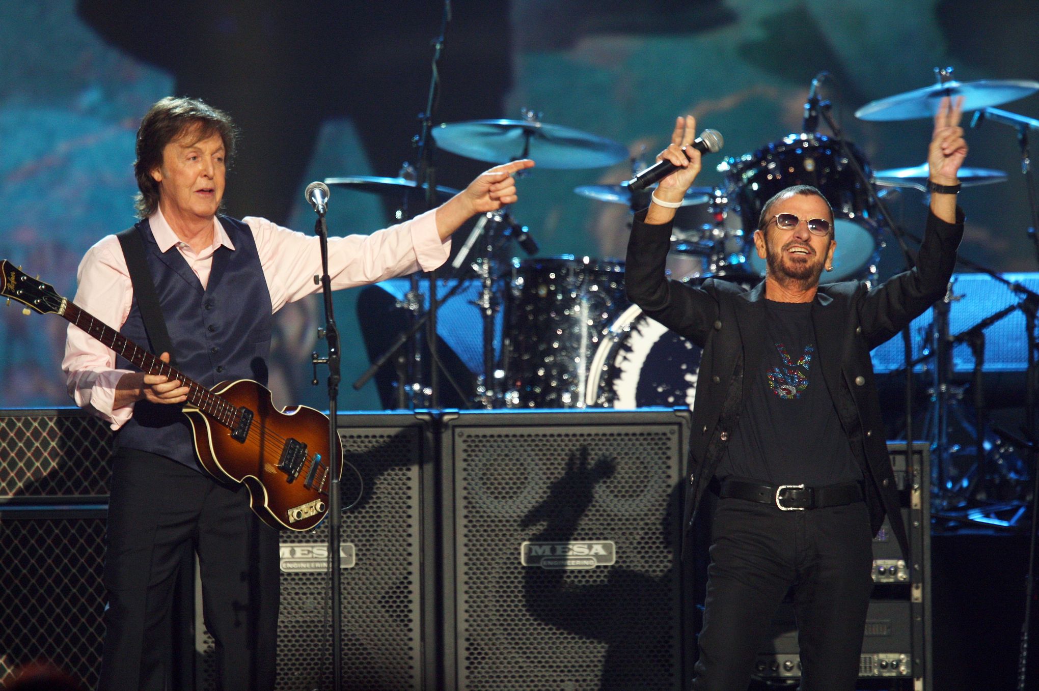 Paul McCartney et Ringo Starr réunis à nouveau en studio - Le Figaro