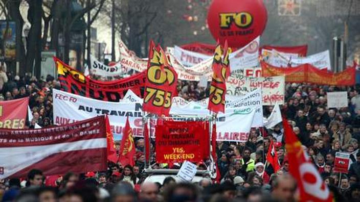 Nouvelle Journ E D Action Syndicale En France Le Mars