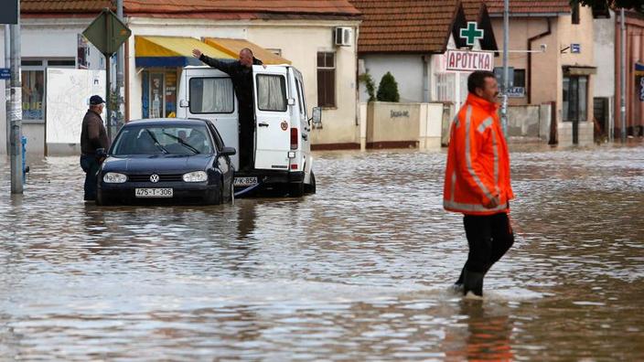 Inondations historiques et meurtrières en Serbie et en Bosnie