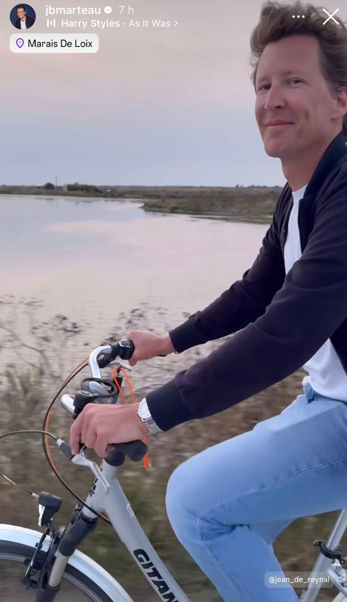 Photo Jean Baptiste Marteau En Vacances Avec Son Nouveau Ch Ri Il