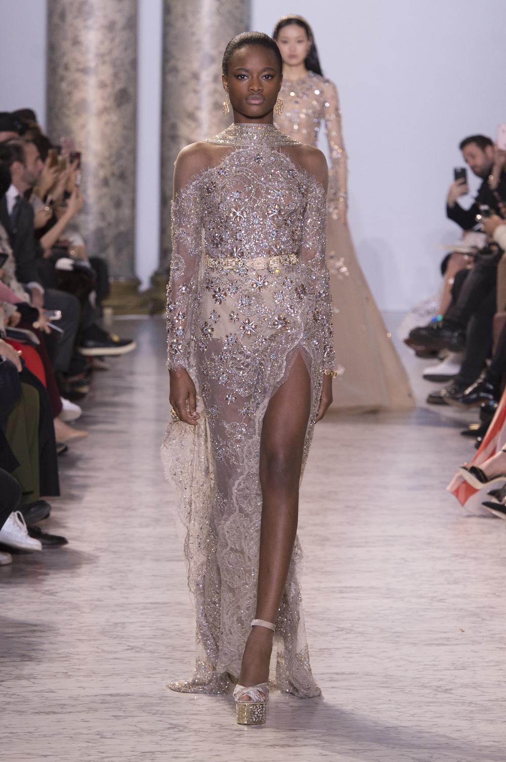 Défilé Elie Saab Printemps été 2017 Couture