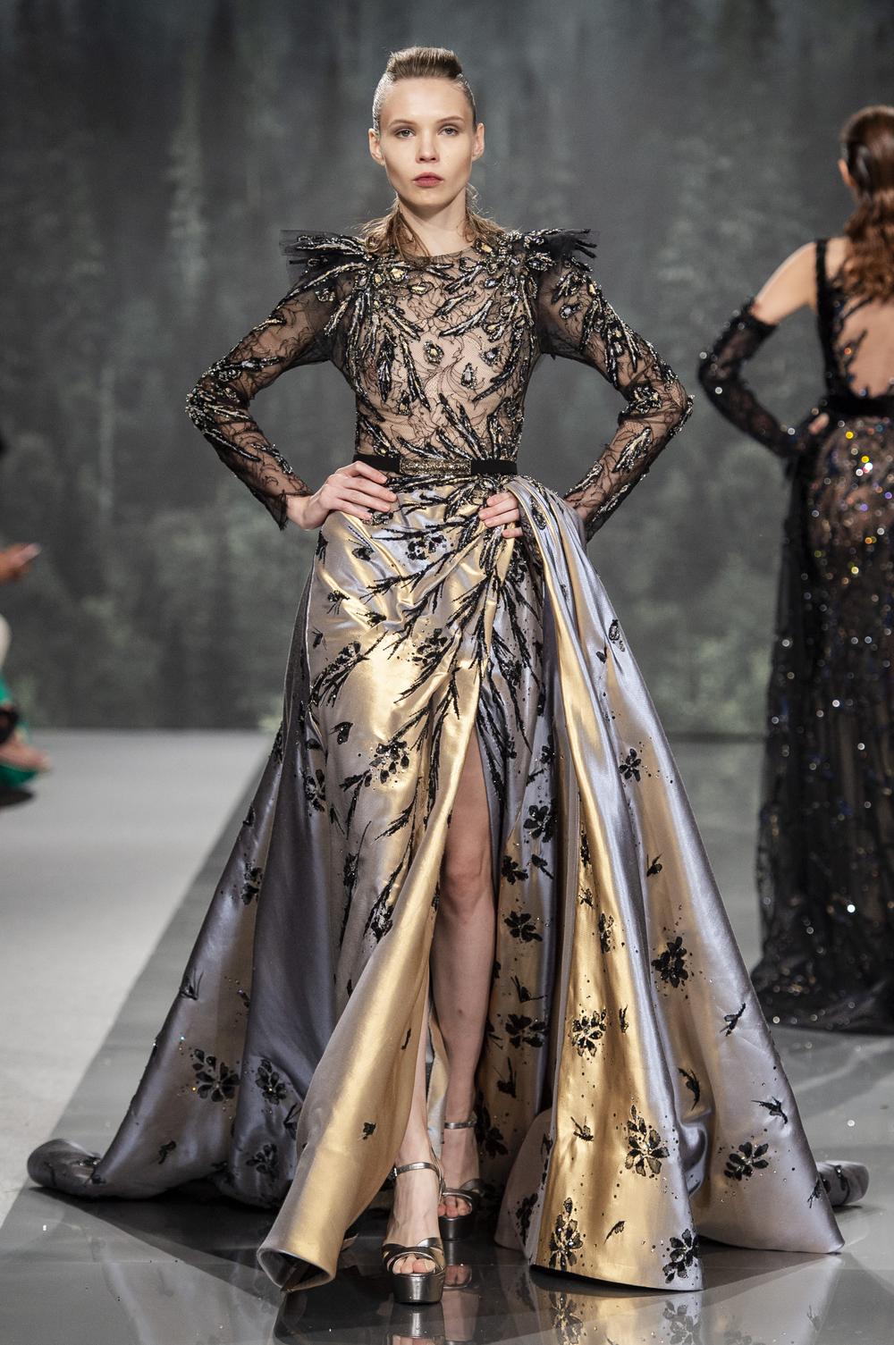 Défilé Ziad Nakad automne hiver 2018 2019 Couture