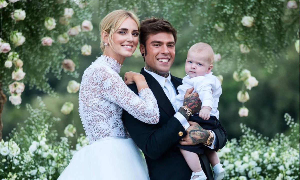 F Te Foraine Concert Et Robes Dior Pour Le Mariage De Chiara Ferragni