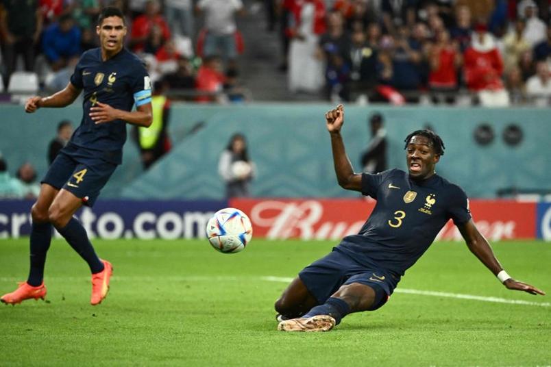 L'équipe de France en grande souffrance contre la Tunisie