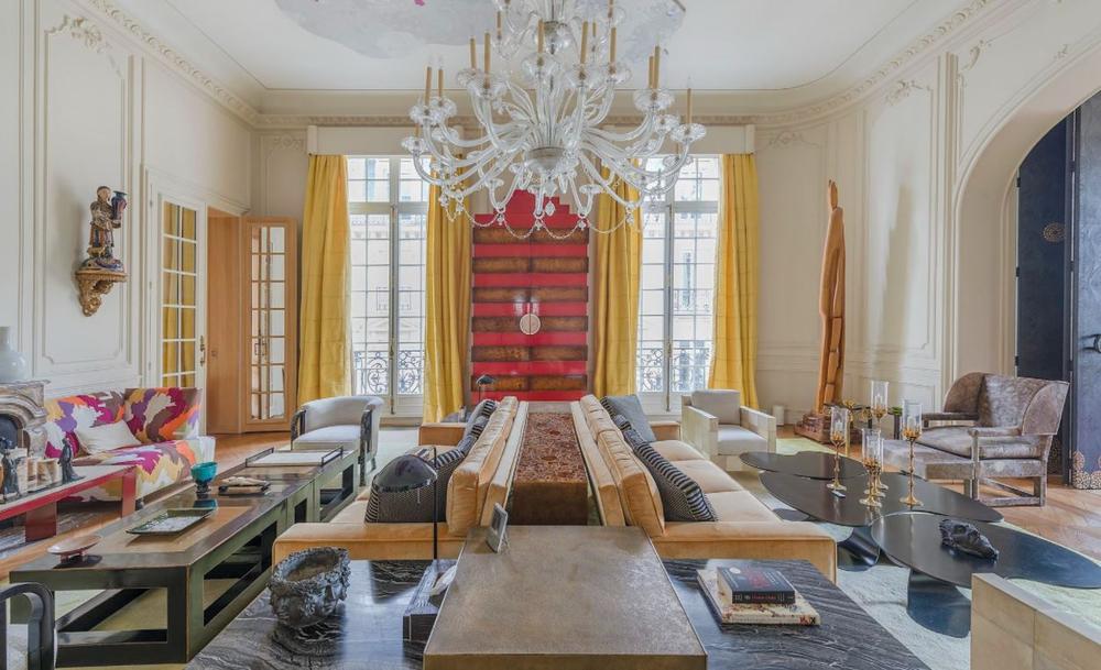 En images l'appartement parisien du financier américain Jeffrey