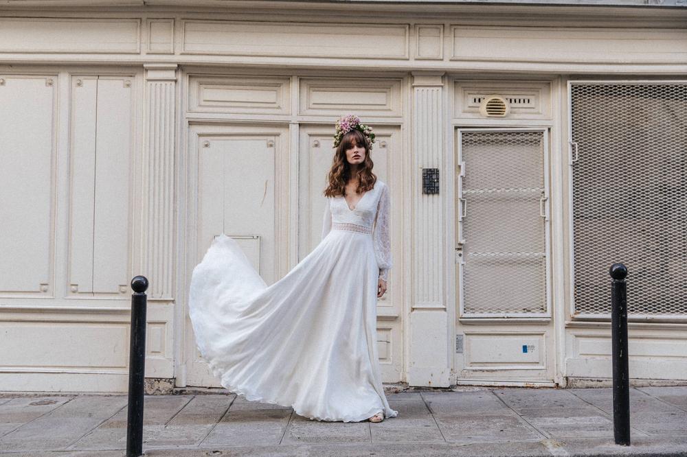Empire, fluide, bohème : toutes les tendances robes de mariée de 2022
