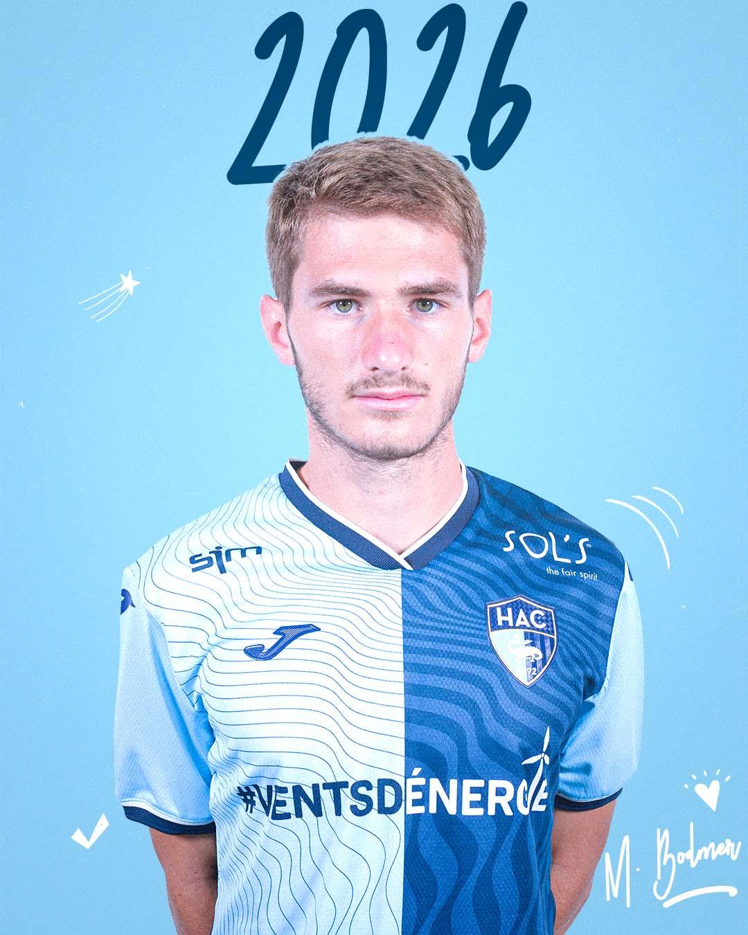 Mercato : le fils de Mathieu Bodmer, Mathéo, signe son premier contrat professionnel au Havre