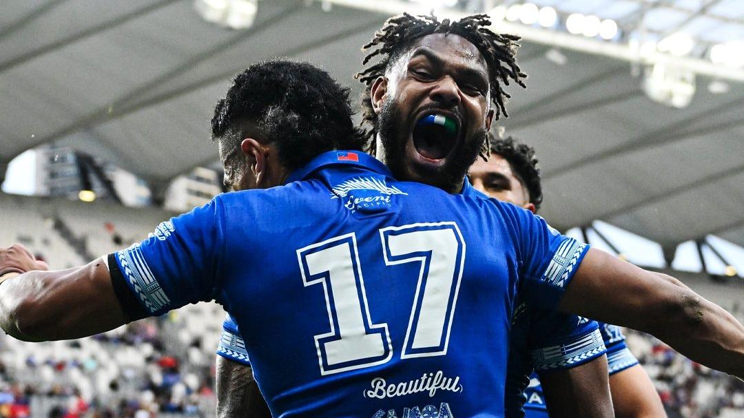 Rugby à XIII : l’équipe de France balayée par les Samoa pour ses débuts à la Coupe du monde (vidéo)