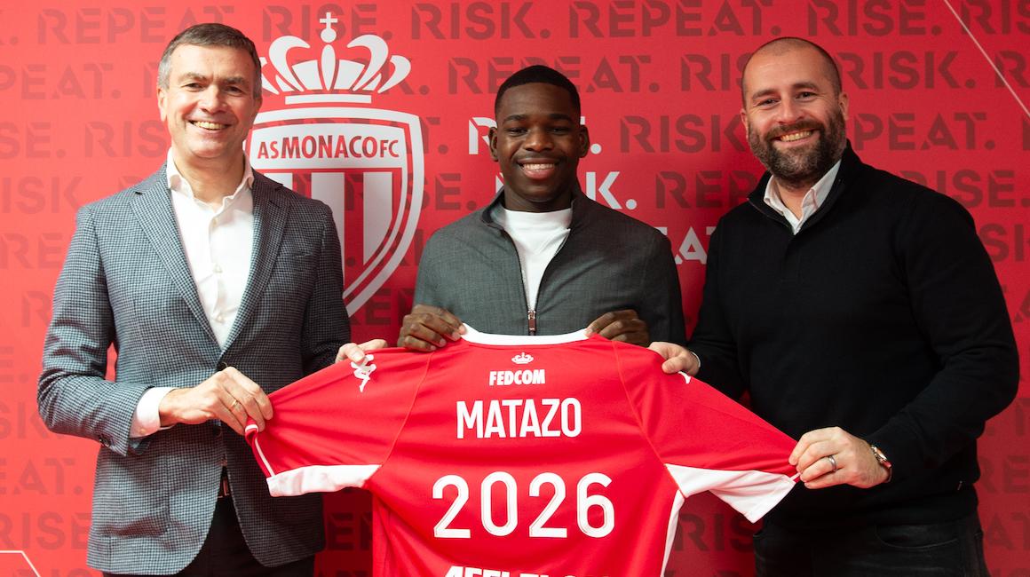 Ligue 1 : Le Belge Eliot Matazo prolonge avec Monaco jusqu'en 2026