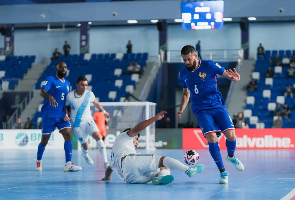 Futsal: la France bat le Guatemala pour son premier match de Coupe du monde