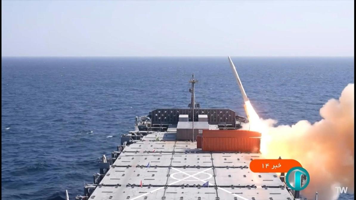 Des images de l'opération ont été diffusées à la télévision iranienne.