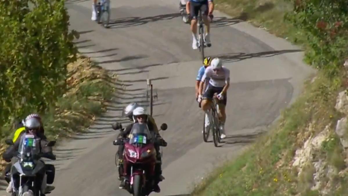 Cyclisme : En Vidéo, La Terrible Accélération De Pogacar Qui A Fait Exploser Le Groupe De Tête