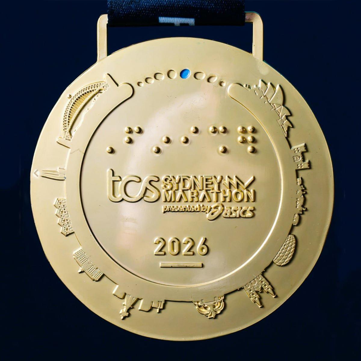 Marathon : à Sydney, les organisateurs dévoilent une médaille... avec le mauvais stade