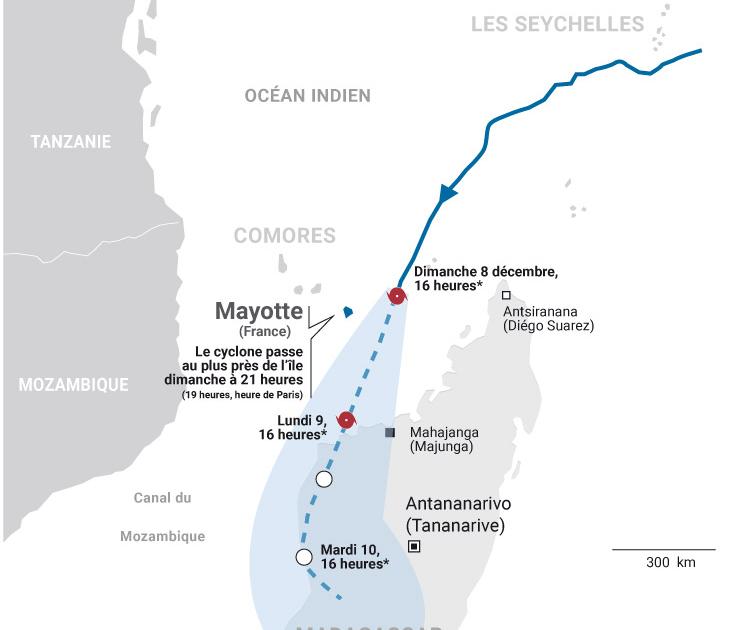 Alerte Rouge Levée à Mayotte Après Le Passage Du Cyclone Belna