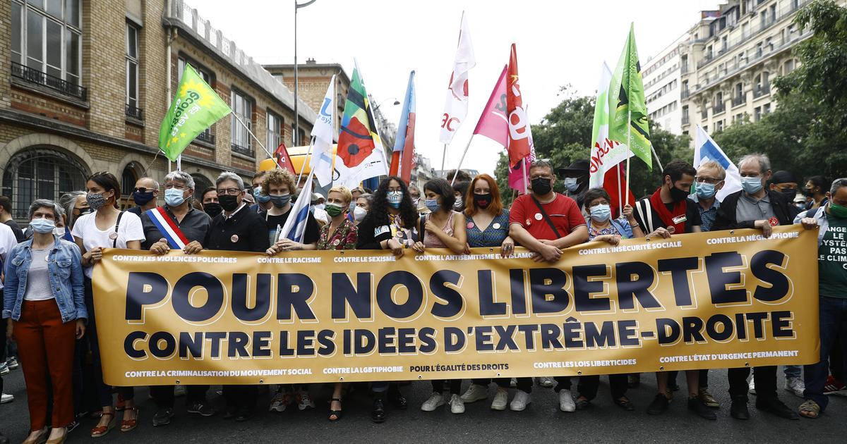 Marche des libertés: «La lutte contre l'extrême droite est devenue le