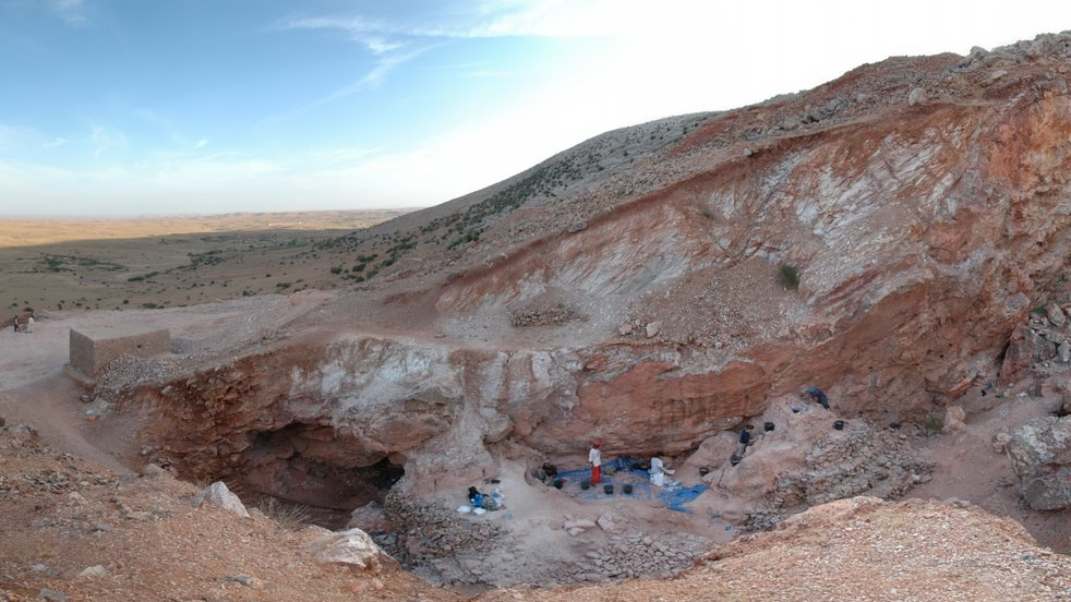 biface paléolithique Acheuléen préhistoire sud Maroc Lot n° 204