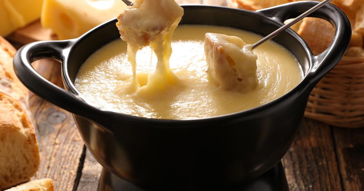 Fondue Au Gruyère Et Au Vacherin