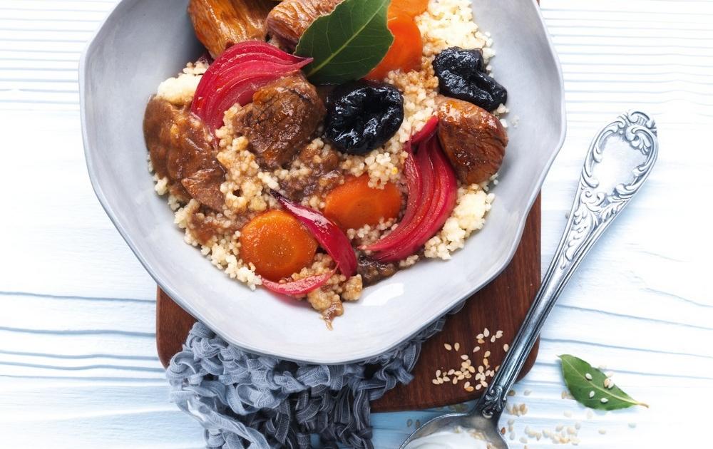 Tagine d'agneau aux pruneaux