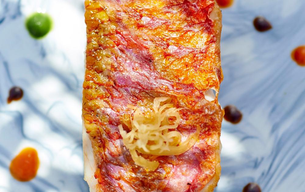 Rouget de Belle-Île à la plancha