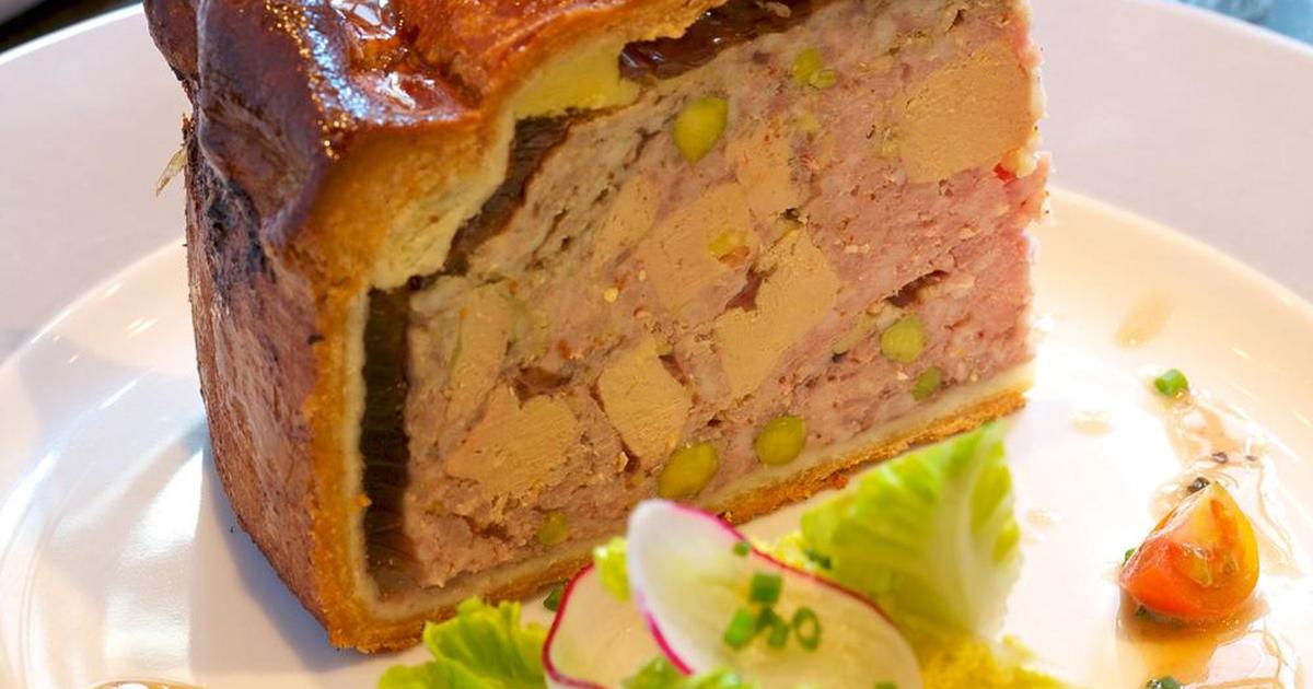 Pâté en croûte au foie gras