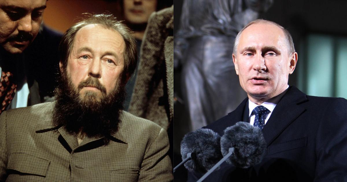 A collective wants to rename a college Solzhenitsyn because of the closeness of the writer with Vladimir Putin