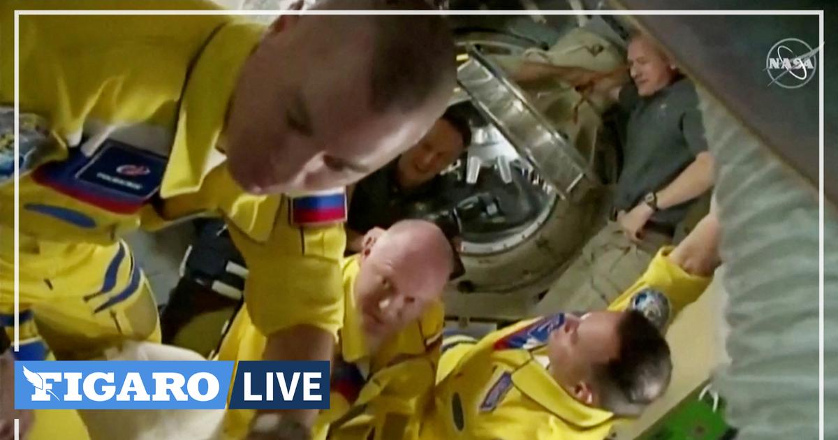 Na tle wojny na Ukrainie zaskakujące było zestawienie trzech kosmonautów, którzy przybyli na Międzynarodową Stację Kosmiczną