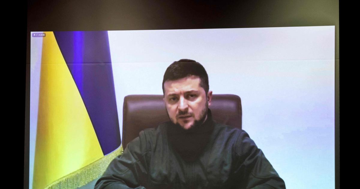 Krig i Ukraina: foran det franske parlamentet ber Zelensky om flere våpen og nye sanksjoner