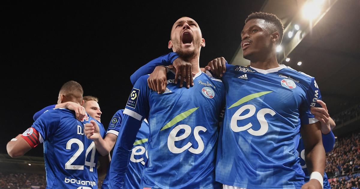 A trio made up of Rennes, Strasbourg and Monaco is emerging for third place