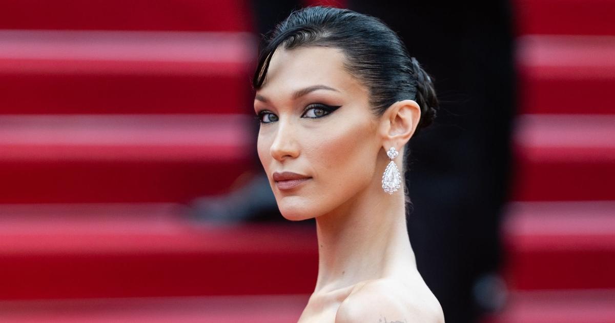 Bella Hadid's 'Black Swan' effect on the steps of the Cannes Film ...