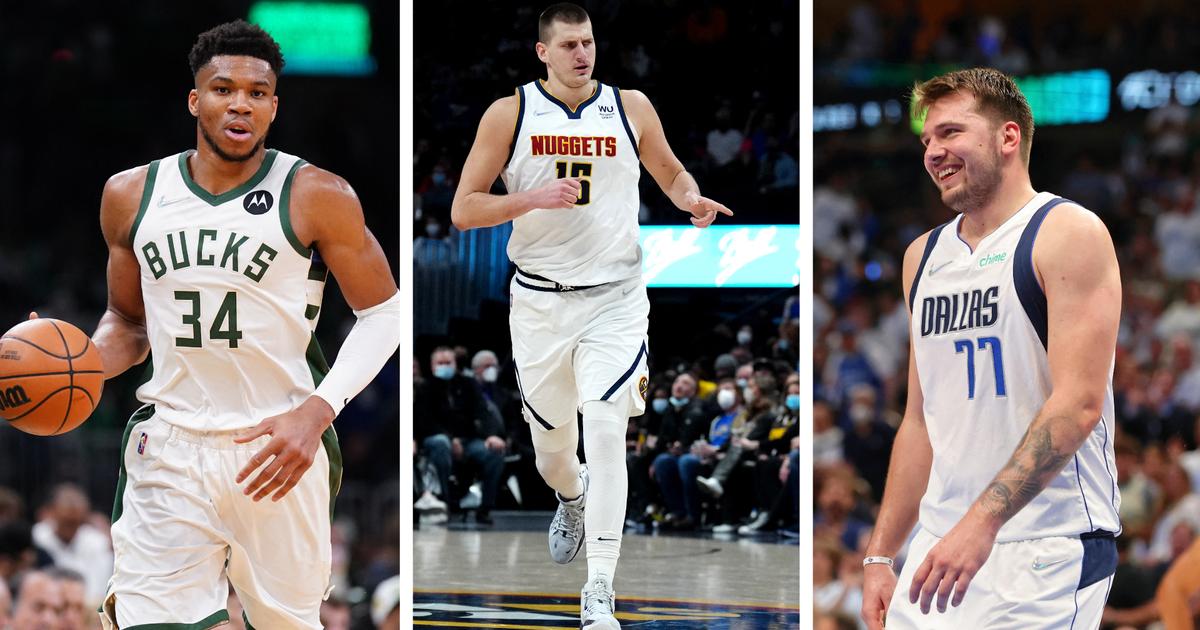 <b>NBA</b> : Antetokounmpo, Jokic et Doncic dans le cinq majeur de la saison - Le Figaro