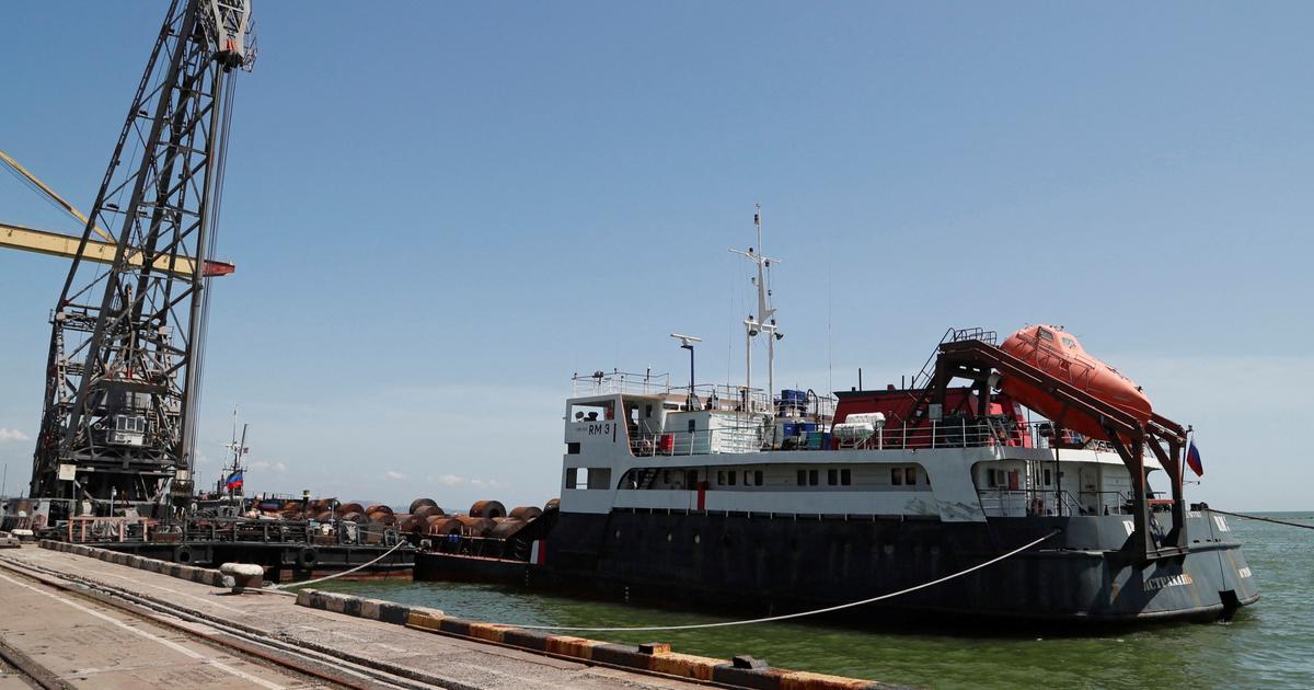 Photo of un primer barco comercial partió de Mariupol hacia Rusia