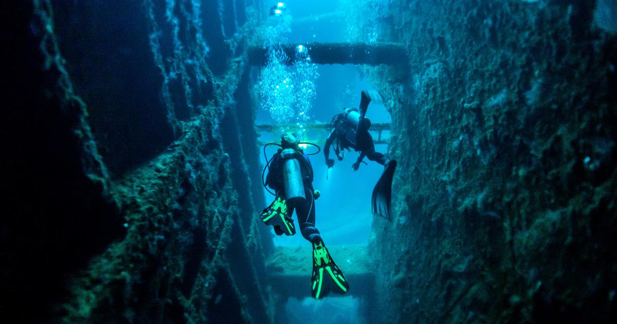 Plongée sous-marine : les cinq épaves à voir une fois dans sa vie