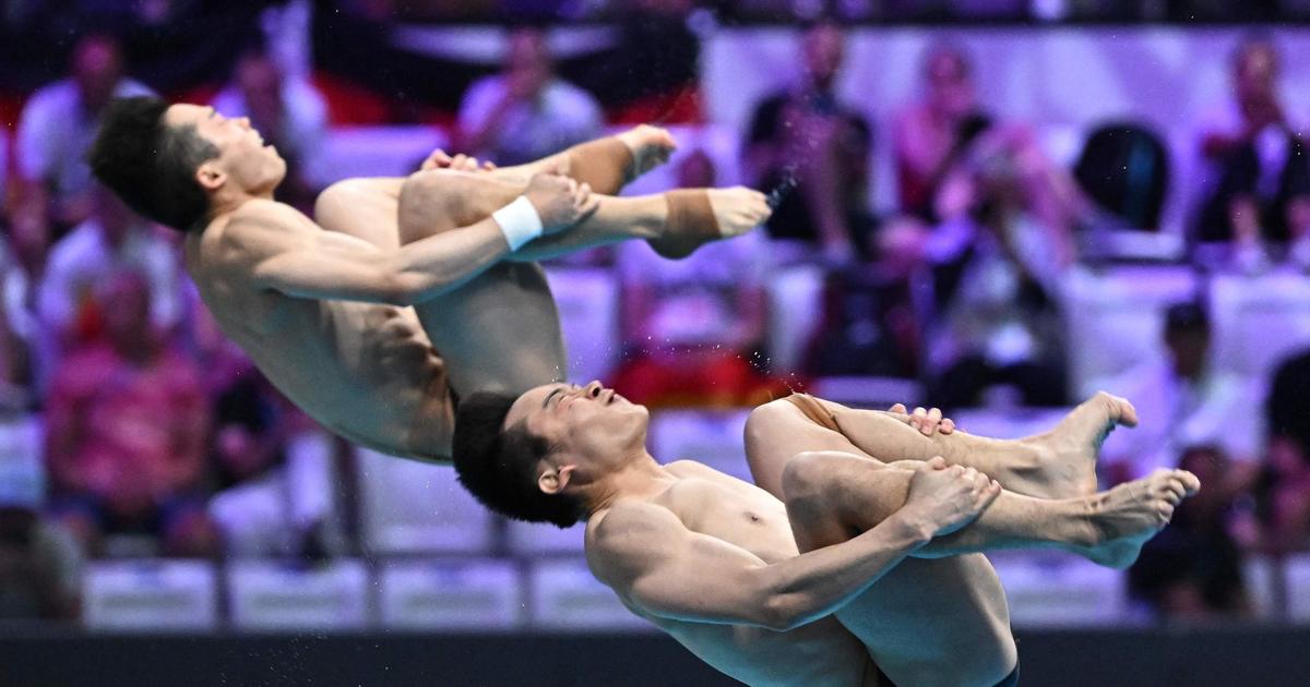 Plongeon : les Chinois Zongyuan Wang et Yuan Cao champions du monde du 3 m synchronisé
