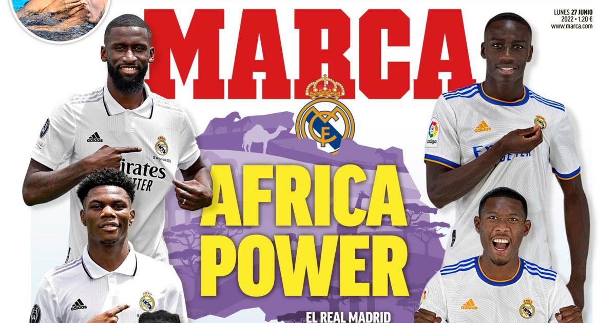 La portada de Marca «Africa Power» es polémica