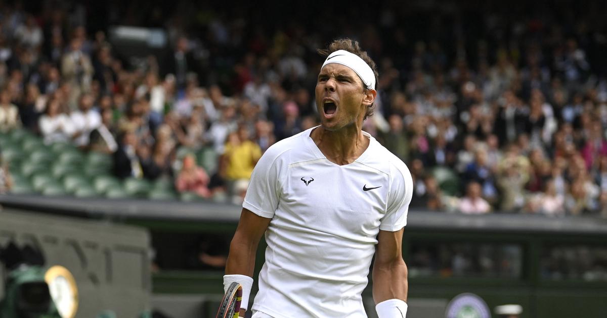 Wimbledon : Nadal passe le 1er tour dans la douleur