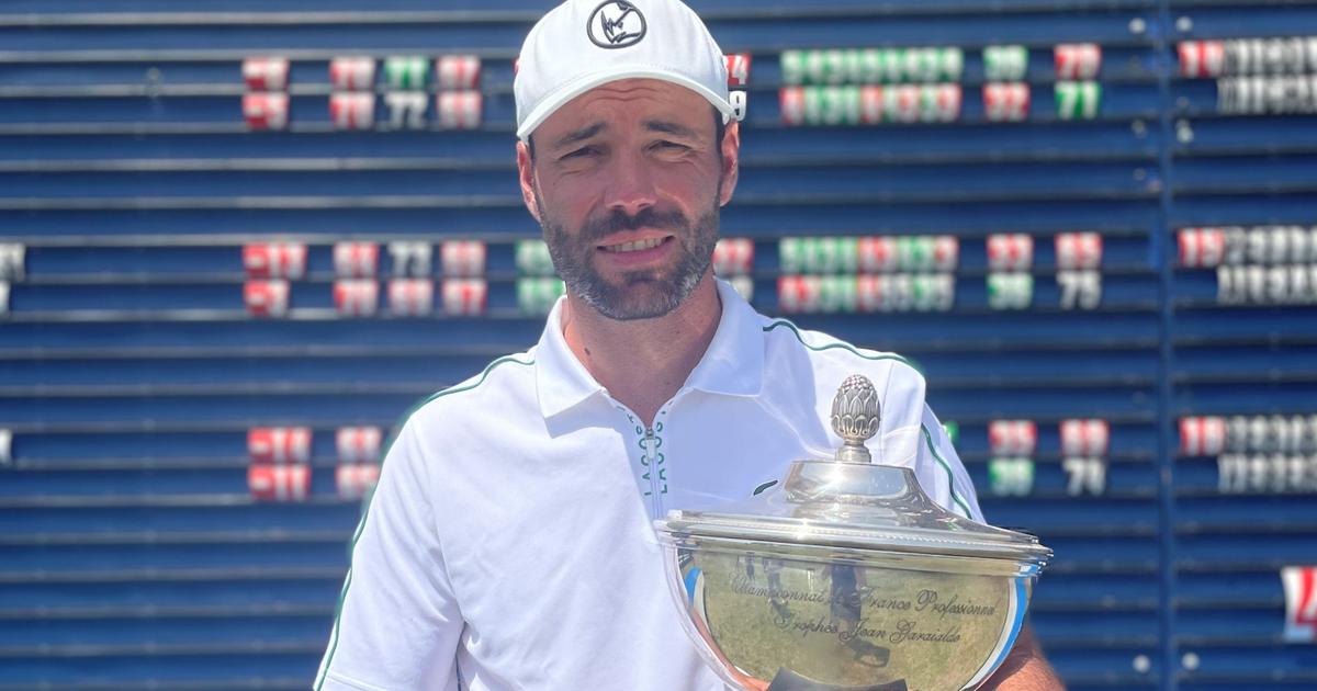 Robin Roussel during his 2022 championship victory.