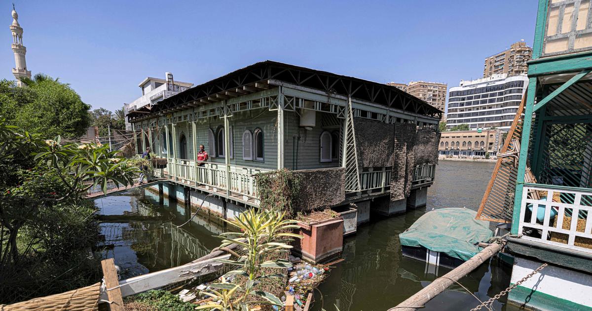 In Cairo, the floating houses of the Nile, threatened with disappearance